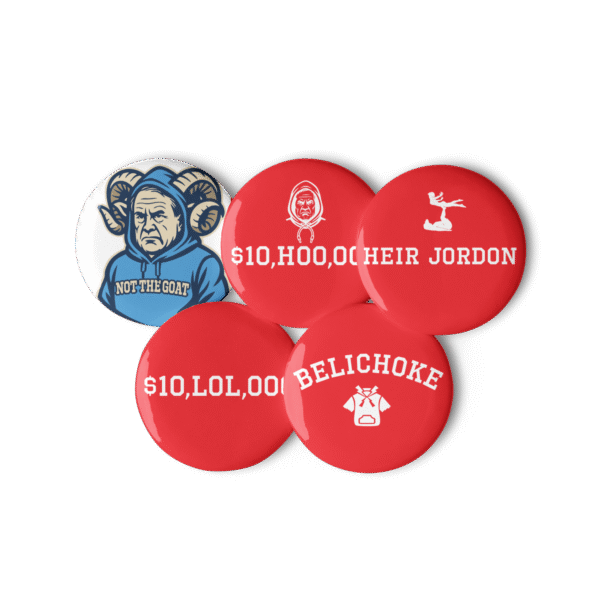 Belichoke Set of Pins - Red Theme - Image 2