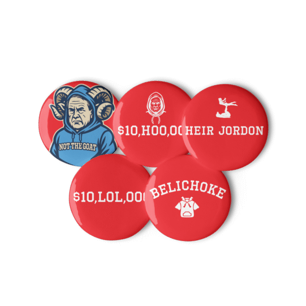 Belichoke Set of Pins - Red Theme - Image 3
