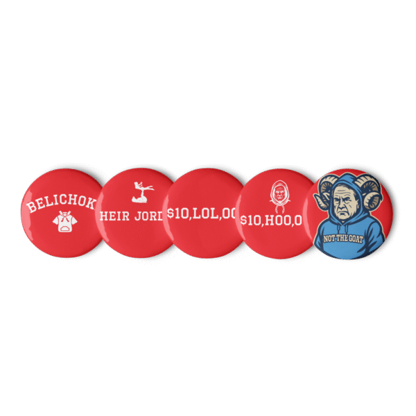 Belichoke Set of Pins - Red Theme - Image 4
