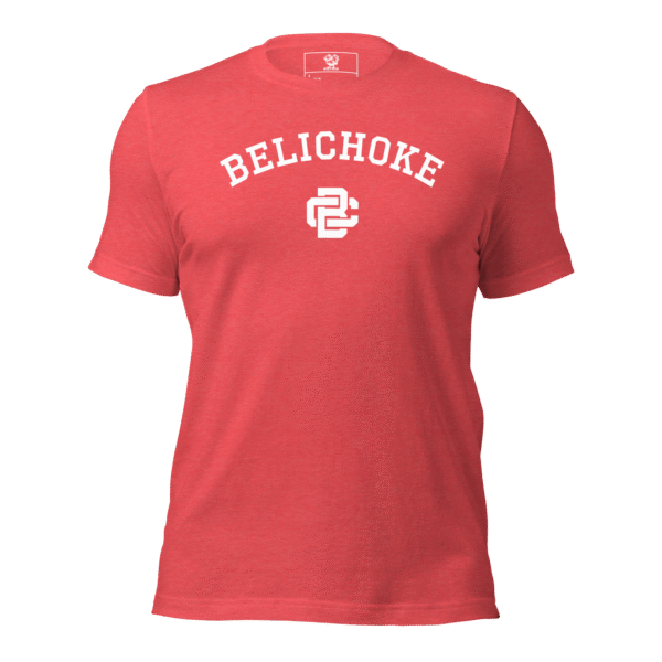 Belichoke Signet Tee – Wolfish Heather Red - Image 8