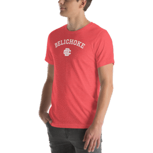 Belichoke Signet Tee – Wolfish Heather Red