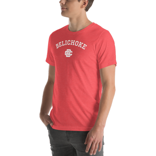 Belichoke Signet Tee – Wolfish Heather Red