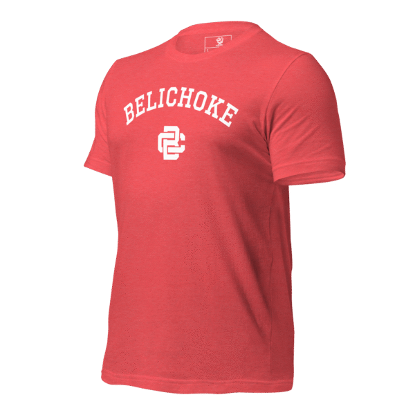 Belichoke Signet Tee – Wolfish Heather Red - Image 11